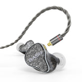 BASN Bmaster5 Five Drivers (1DD+4BA) MMCX Connector In Ear Monitor Headphone (Midnight Black)