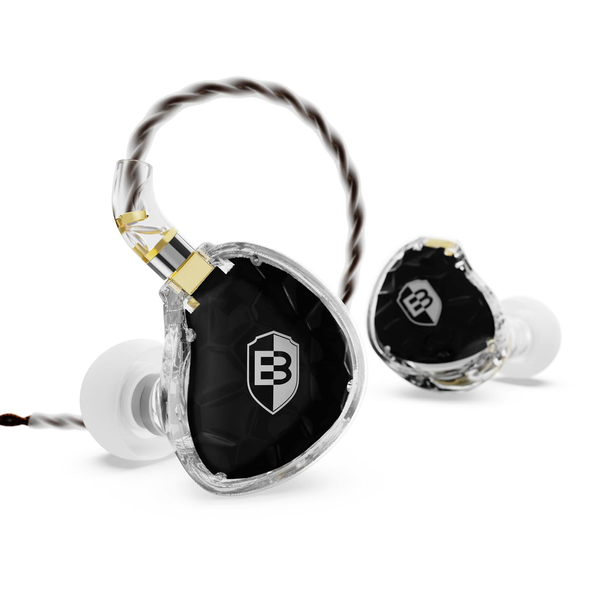 BASN ASONE 14.2mm Planar In-Ear Monitors Earphone (Black)