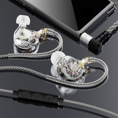 BASN ASONE 14.2mm Planar In-Ear Monitors Earphone (Crystal)