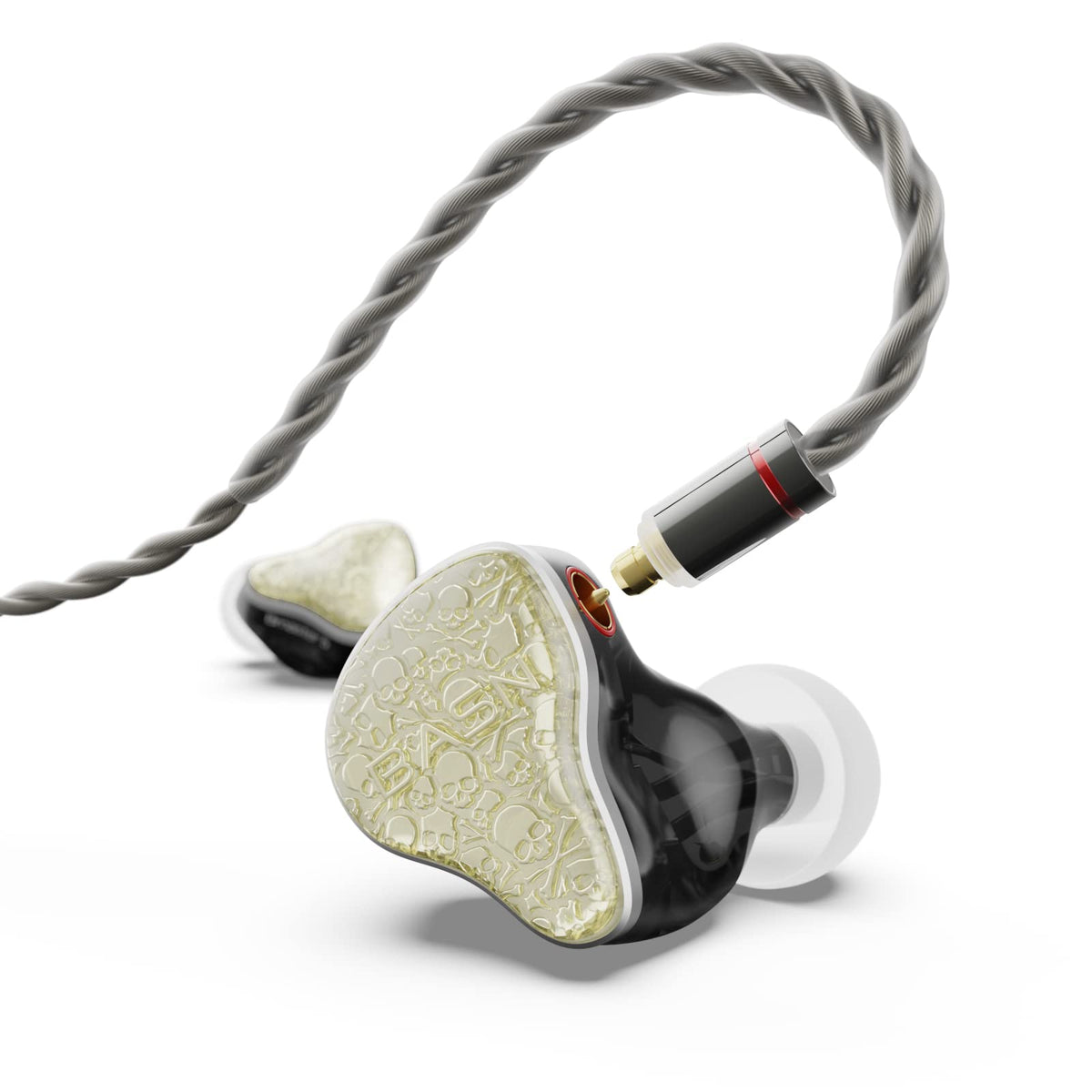 BASN Bmaster5 Five Drivers (1DD+4BA) PE Connector In Ear Monitor Headphone (Starlight Gold)