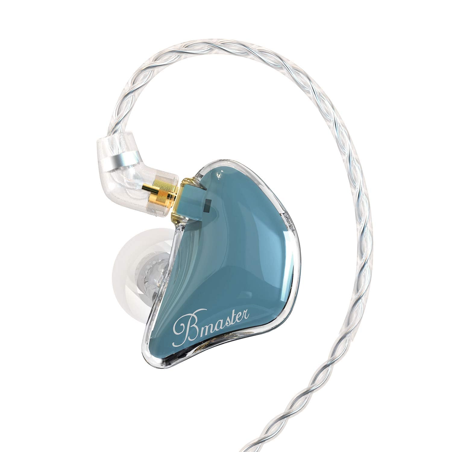 BASN Bmaster Triple Drivers in Ear Monitor Headphone(Blue)