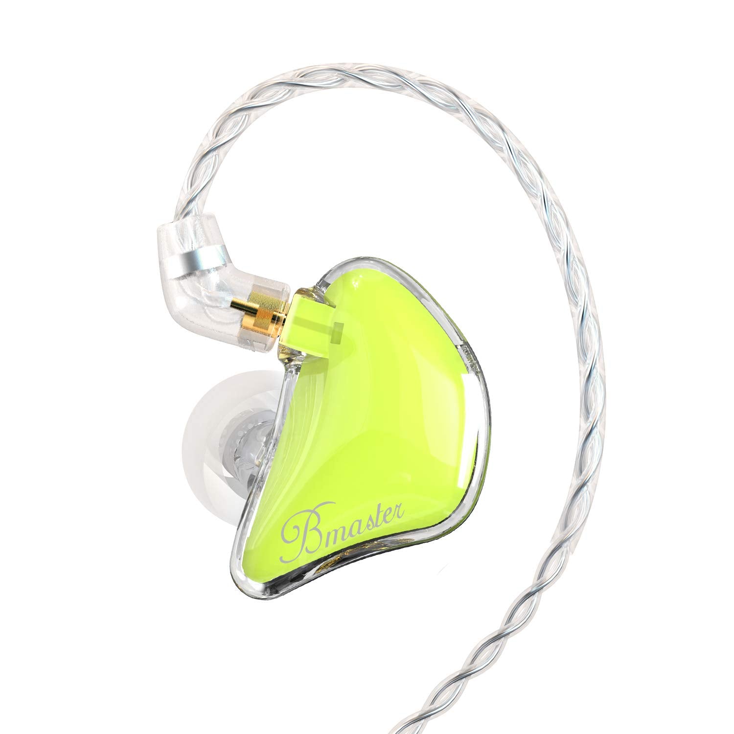 BASN Bmaster Triple Drivers in Ear Monitor Headphone(Yellow)